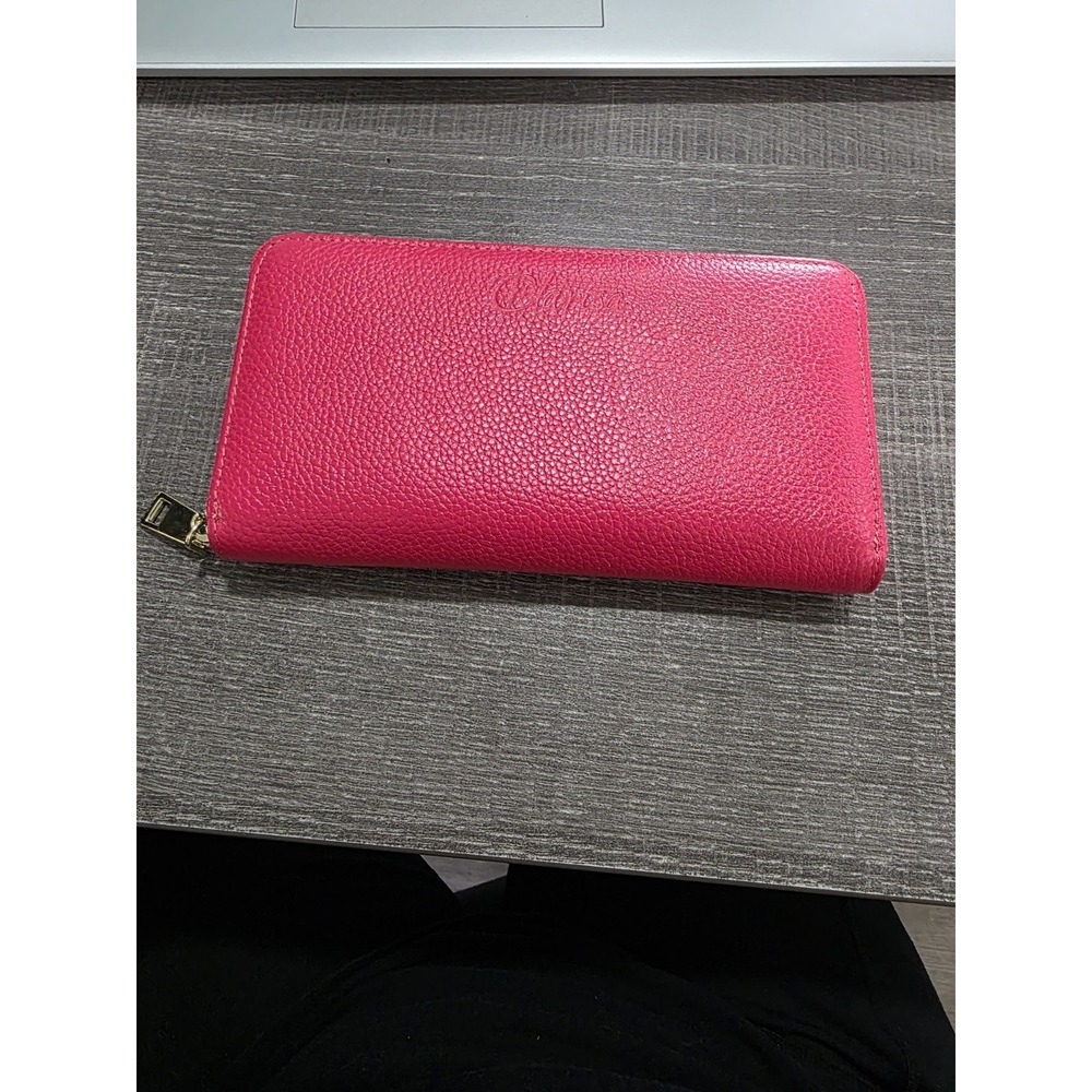 Unknown Brand Medium Zip Wallet - Pink